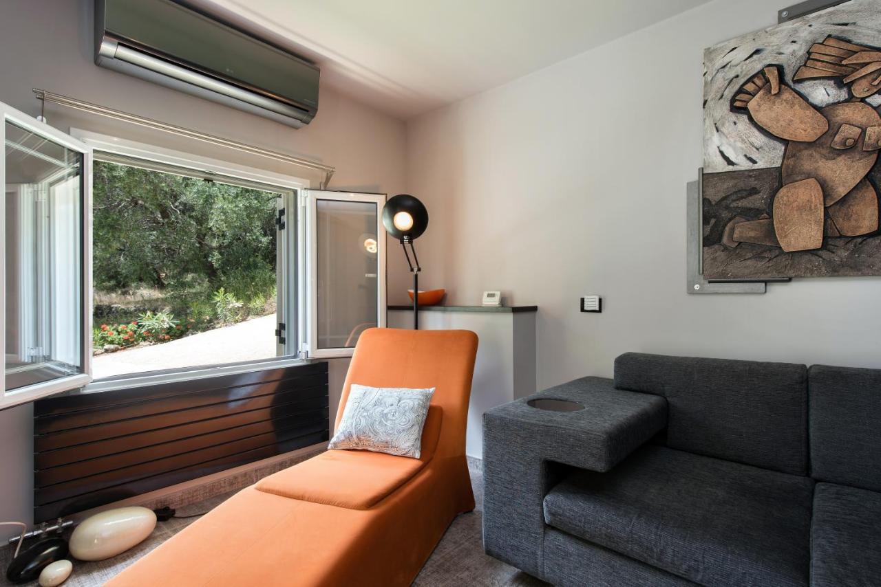 Terra Rossa By Konnect, Views To Ionian Sea Villa Spartylas Exteriör bild