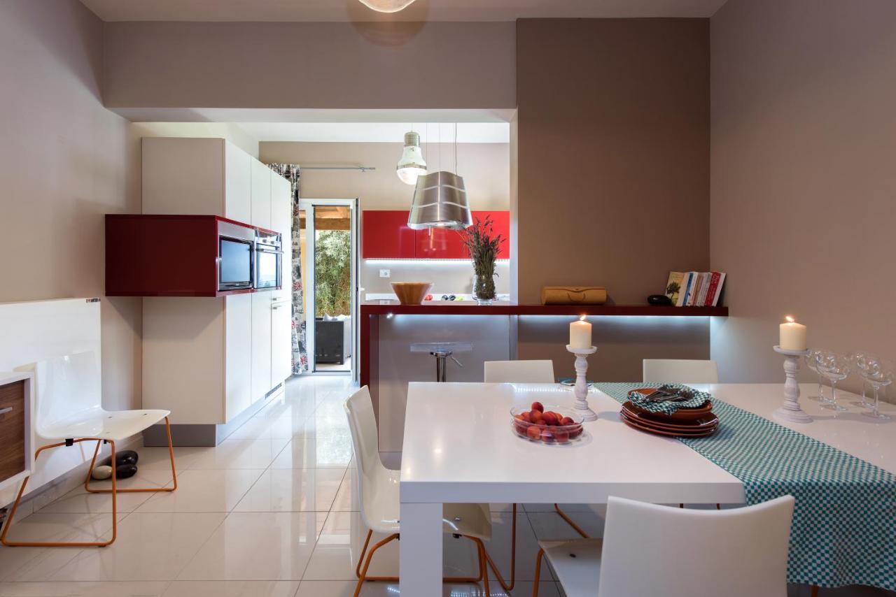 Terra Rossa By Konnect, Views To Ionian Sea Villa Spartylas Exteriör bild