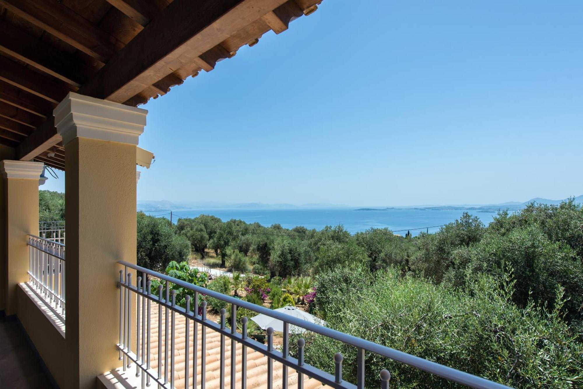 Terra Rossa By Konnect, Views To Ionian Sea Villa Spartylas Exteriör bild
